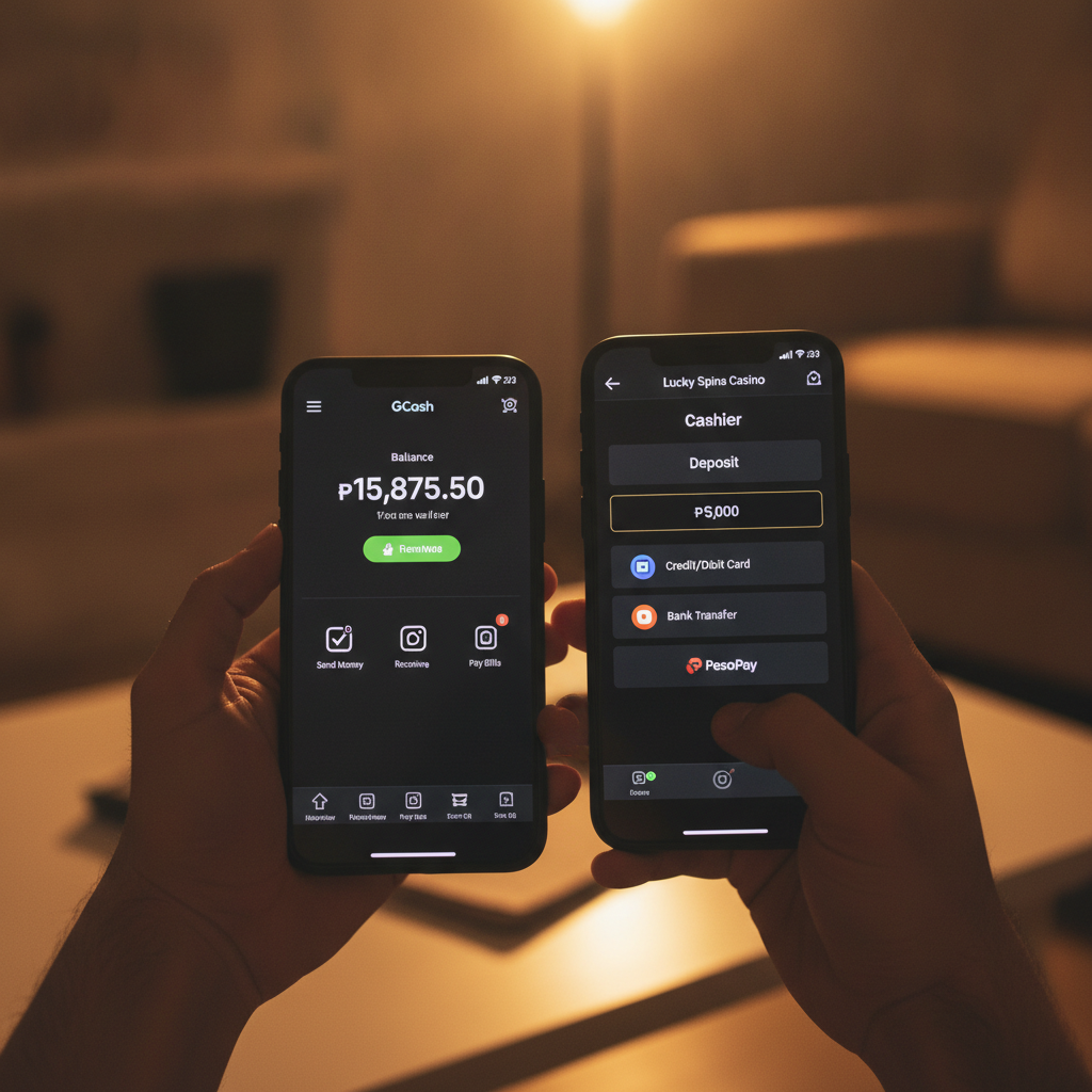 Illustration: How to Make Your First Deposit on RK Worlds Using GCash