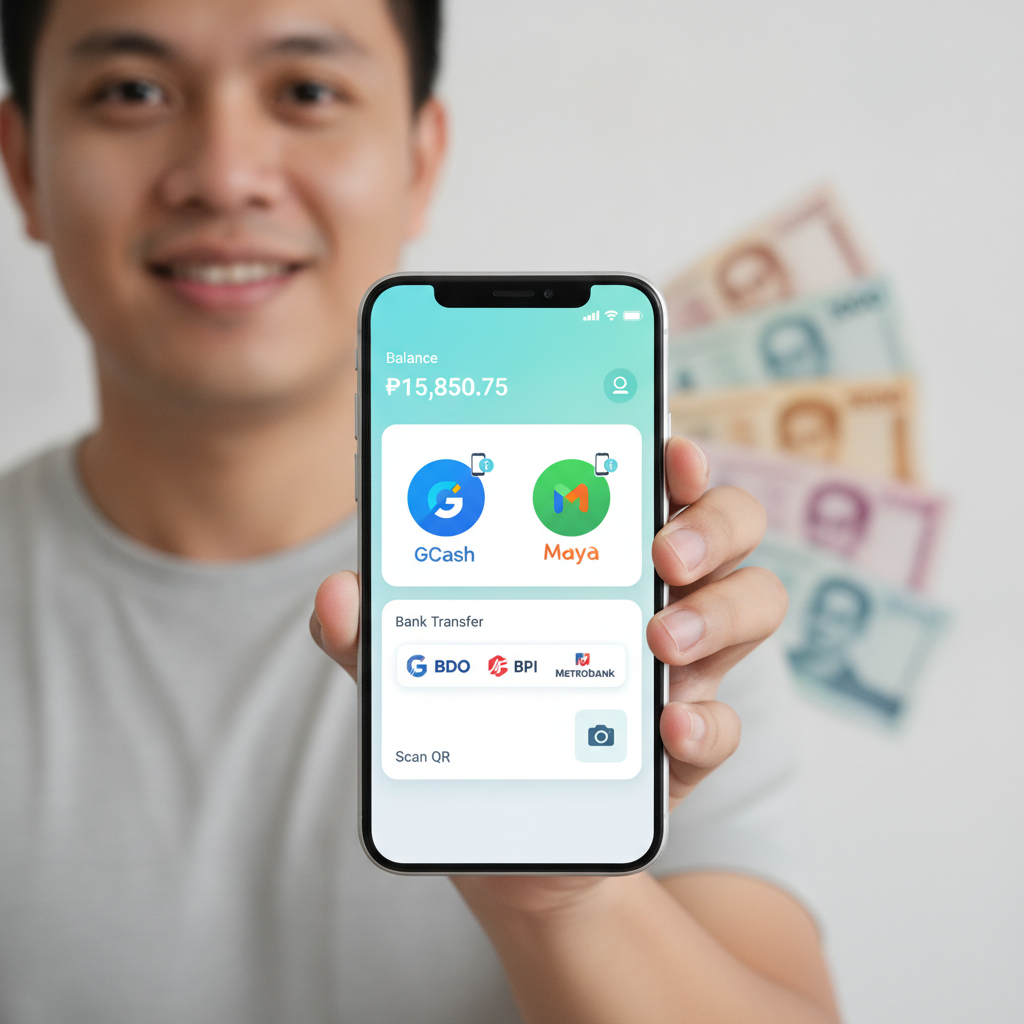Illustration: RK Worlds Deposit Options: GCash, Maya, InstaPay and PESONet Explained